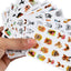 Elegantes Stickers de Uñas 3D con Decal de Agua
