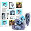 Elegantes Stickers de Uñas 3D con Decal de Agua
