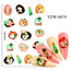 Elegantes Stickers de Uñas 3D con Decal de Agua