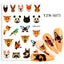 Elegantes Stickers de Uñas 3D con Decal de Agua