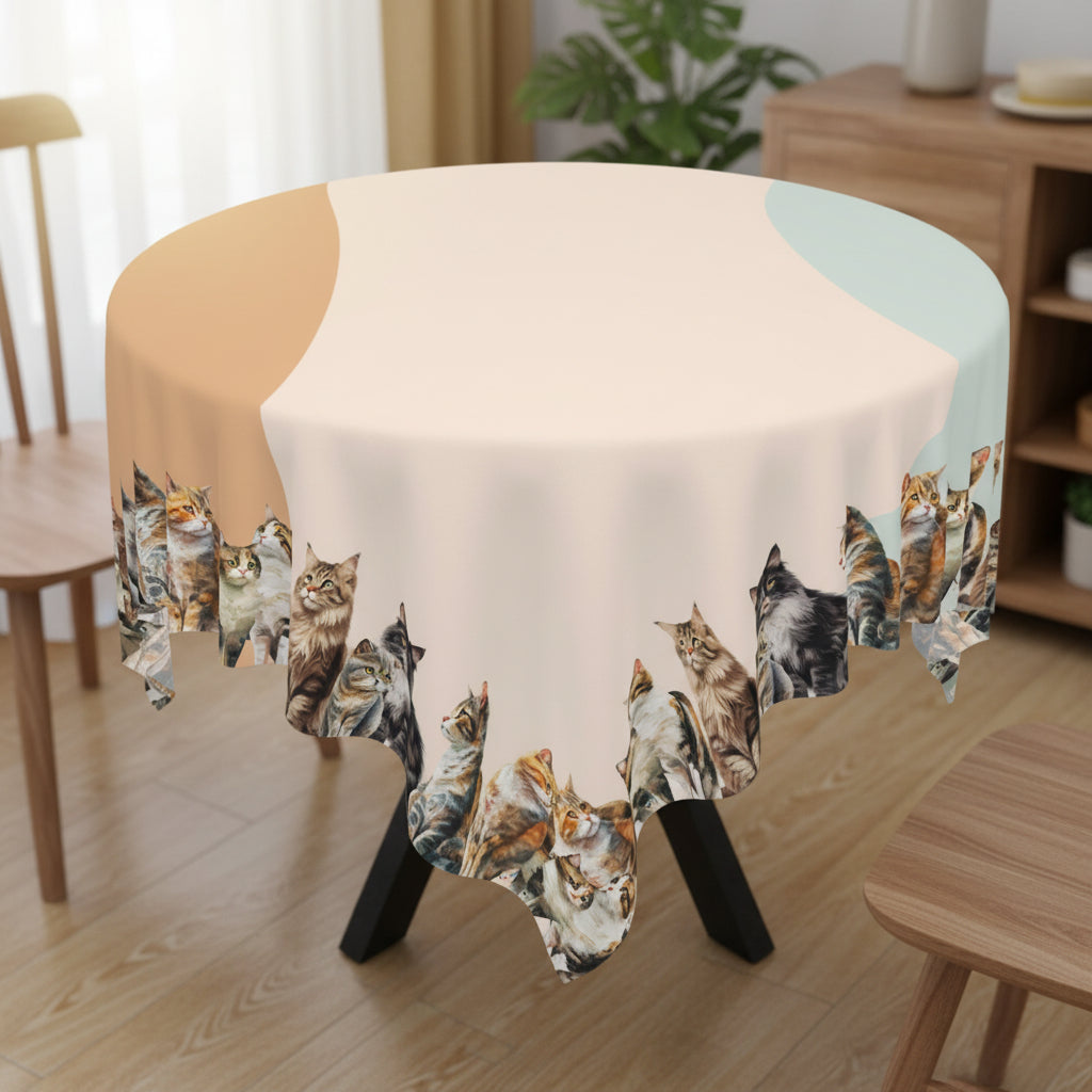 Mantel de Gato Acuarela