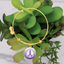Watercolor Purple Ribbon Pendant Bracelet