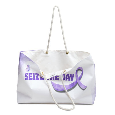 Watercolor Seize the Day Weekender Bag