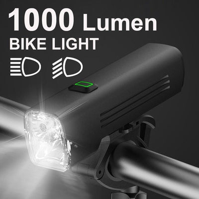 Juego de luces para bicicleta recargables por USB y a prueba de agua
