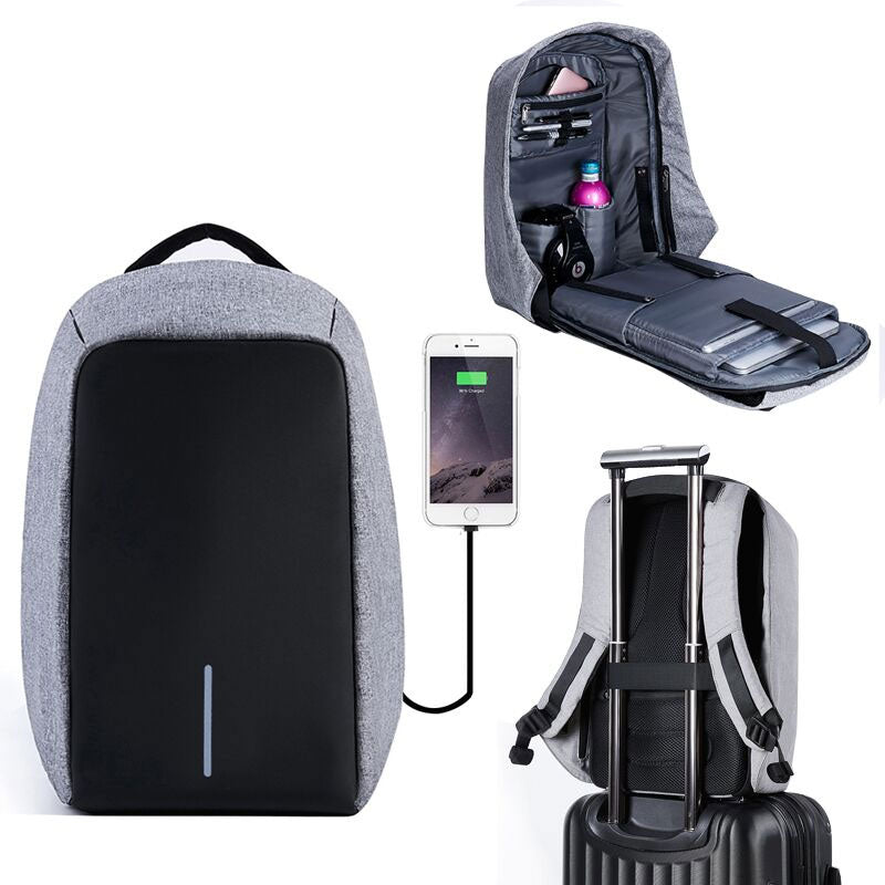 Waterproof Laptop Backpack Men 15inch Multifunction Anti theft Backpack USB Charging Male Travel School Backpacks - Korvel