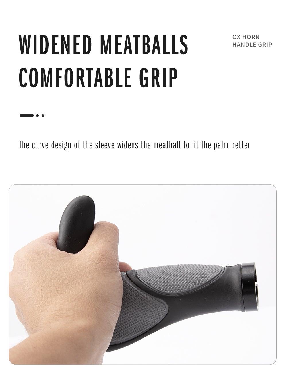 Poignées de Guidon de Vélo Étanches Ergonomiques - Design Antidérapant