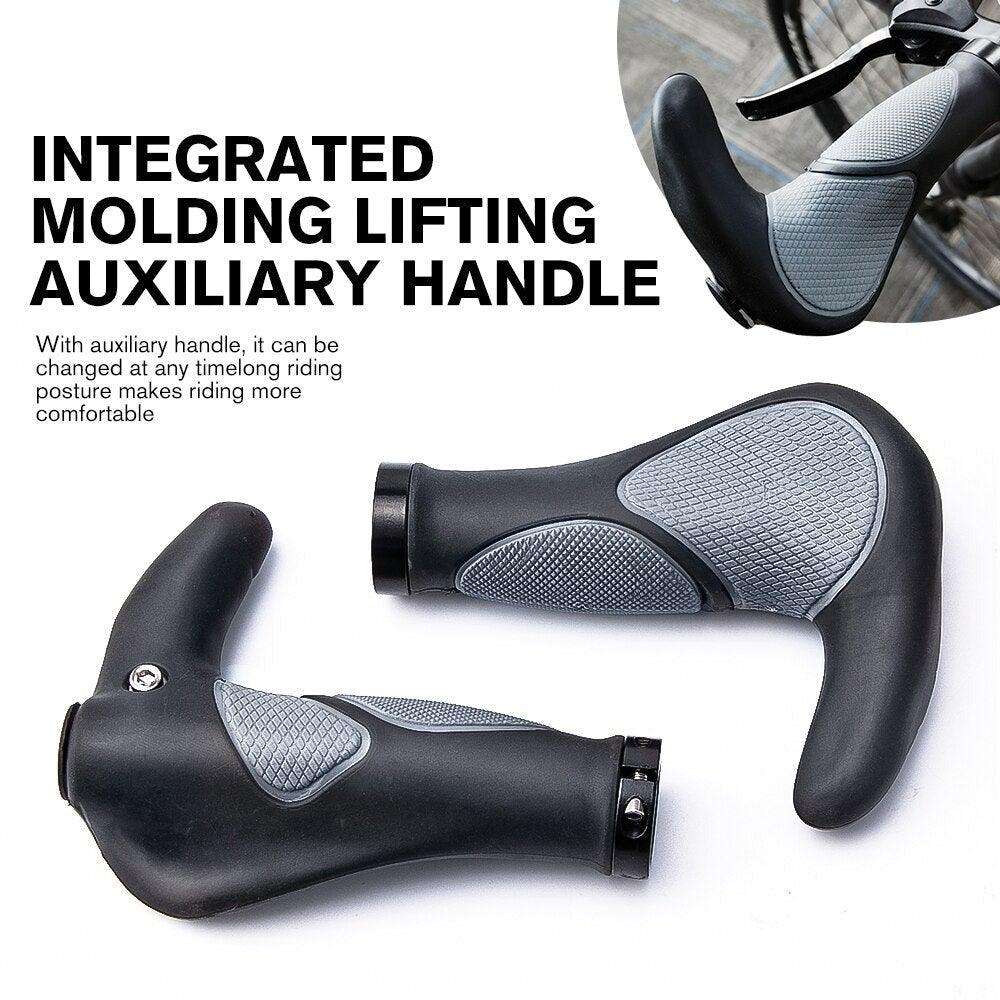 Poignées de Guidon de Vélo Étanches Ergonomiques - Design Antidérapant