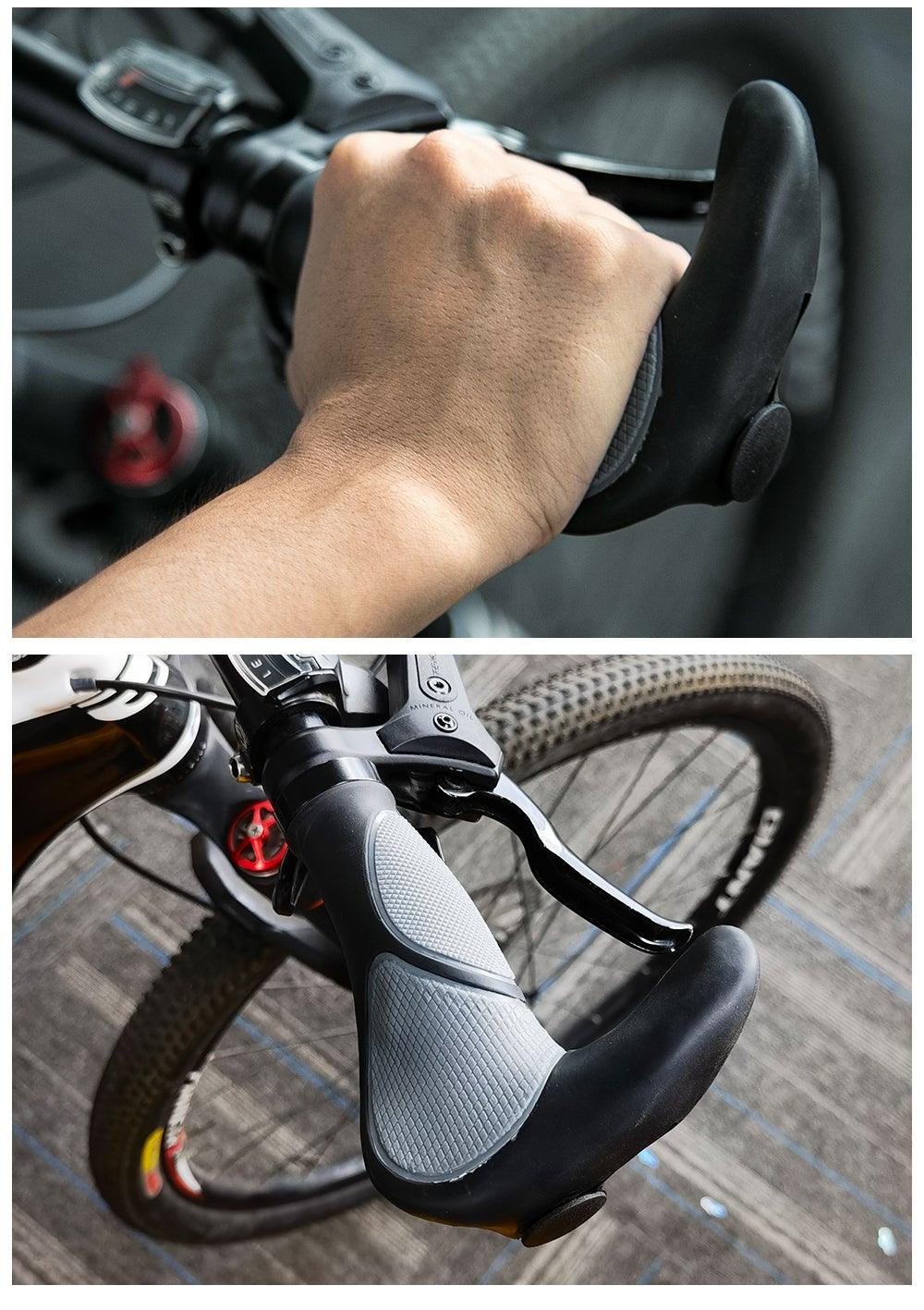 Poignées de Guidon de Vélo Étanches Ergonomiques - Design Antidérapant
