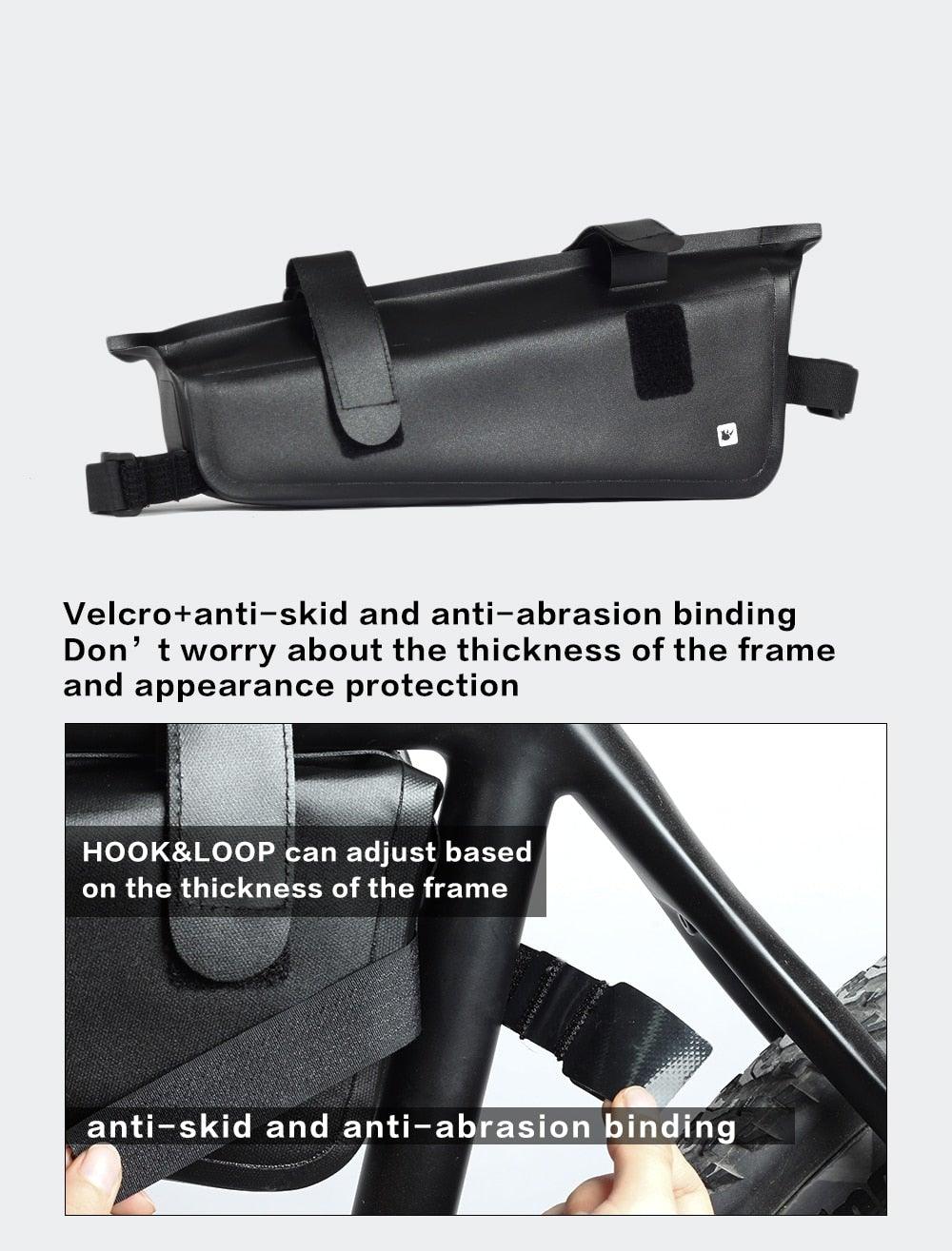 Bolsa de Bicicleta Impermeable de Tubo Superior Premium para Ciclistas