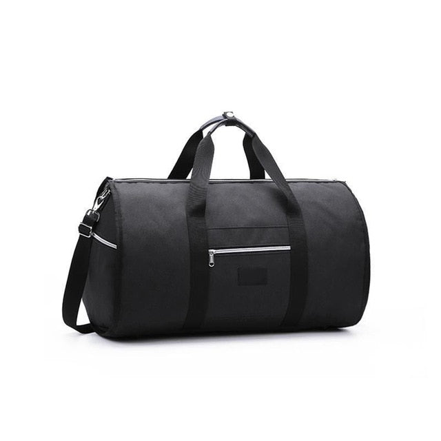 Waterproof Travel Bag Mens Garment Bags Women Travel Shoulder Bag 2 In 1 Large Luggage Duffel Totes Carry On Leisure Hand Bag - Korvel