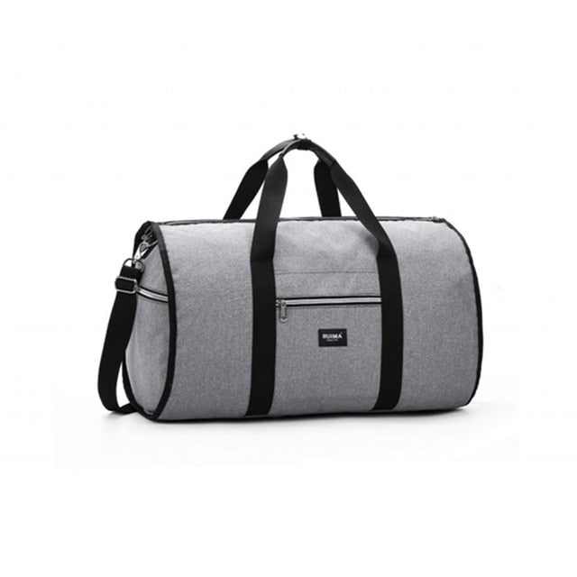 Waterproof Travel Bag Mens Garment Bags Women Travel Shoulder Bag 2 In 1 Large Luggage Duffel Totes Carry On Leisure Hand Bag - Korvel