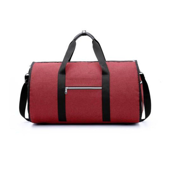 Waterproof Travel Bag Mens Garment Bags Women Travel Shoulder Bag 2 In 1 Large Luggage Duffel Totes Carry On Leisure Hand Bag - Korvel