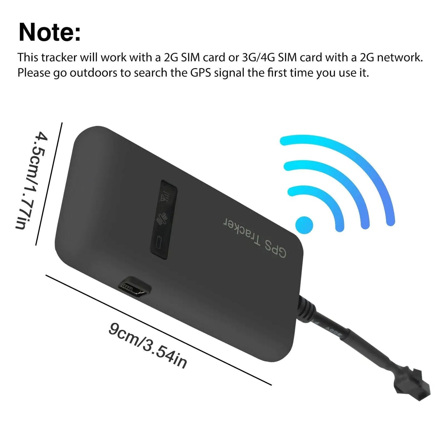 Premium Real-Time GPS Tracker for Vehicles and Motorcycles