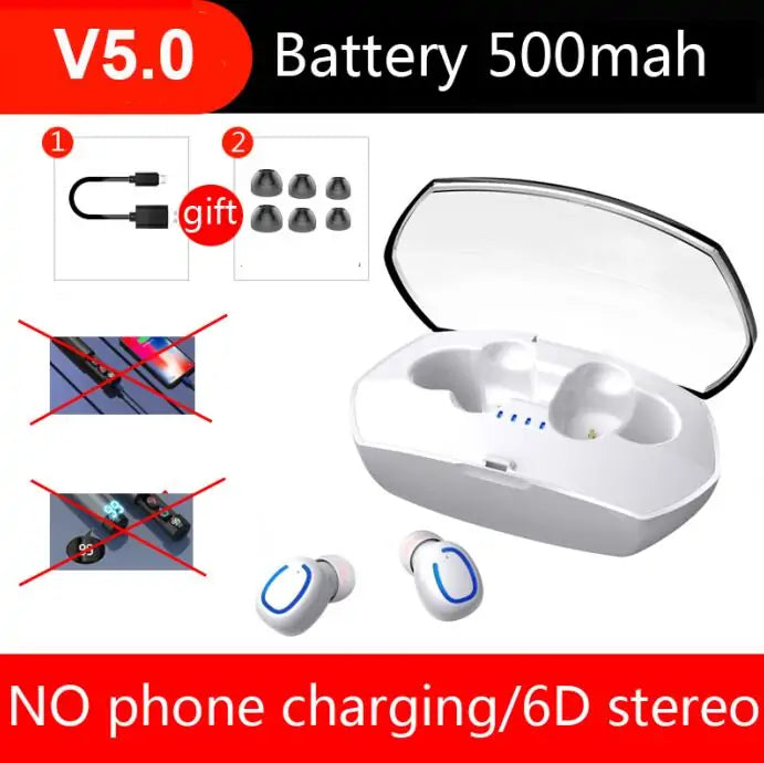 Premium Bluetooth 5.0 In-Ear Headphones