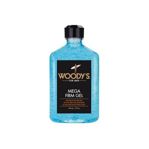 Gel Coiffant Mega Firm de Woody's pour Hommes - 12 Fl Oz