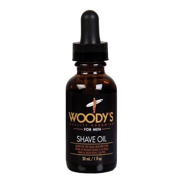Huile de rasage Woody's pour hommes - 1 fl oz