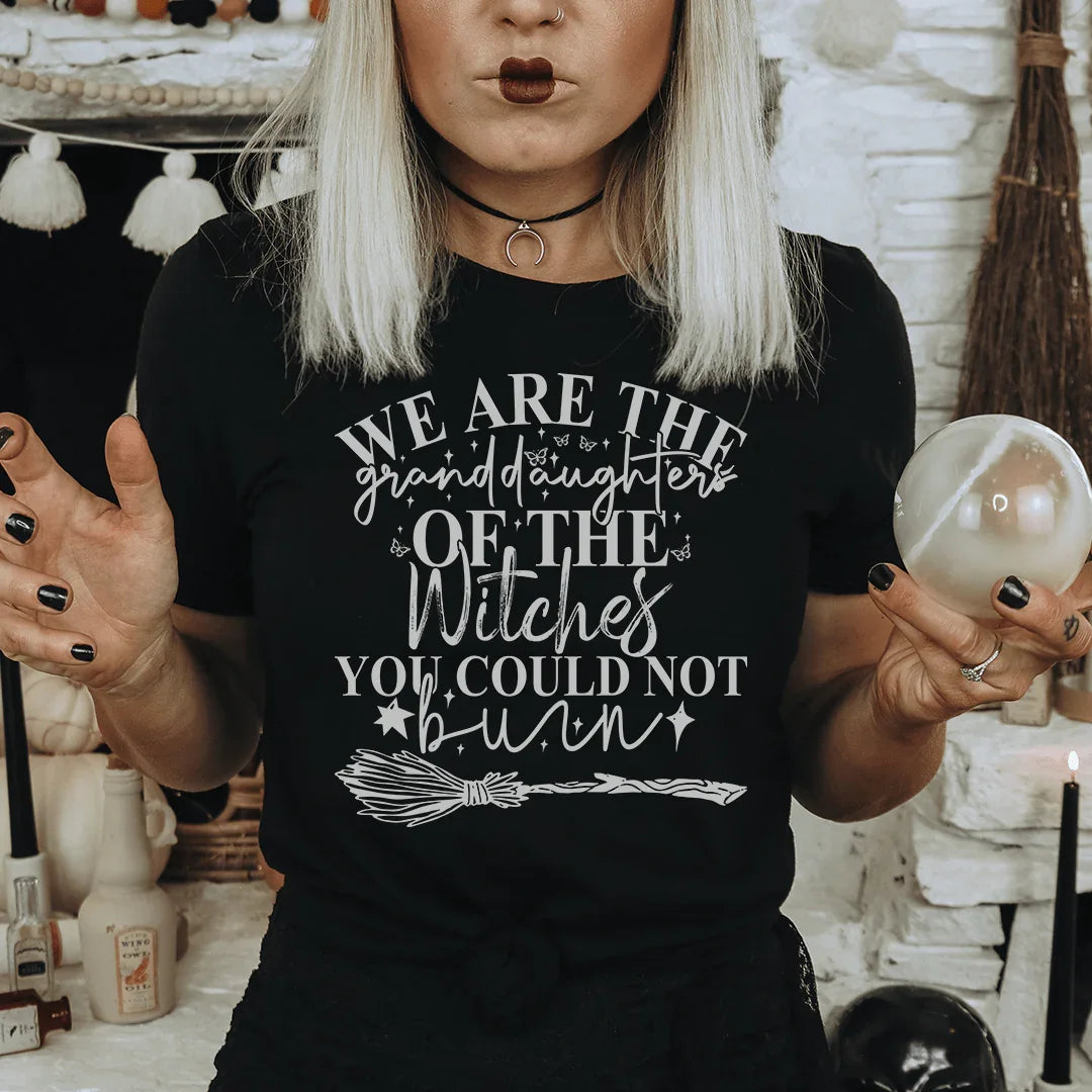 We Are The Granddaughters Of The Witches Tee - Korvel