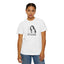We Coexist T-Shirt – Minimalist Cat Lover Graphic Tee
