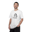 We Coexist T-Shirt – Minimalist Cat Lover Graphic Tee