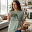 We Coexist T-Shirt – Minimalist Cat Lover Graphic Tee