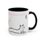 We Meet in the Middle Cat Wraparound Coffee Mug