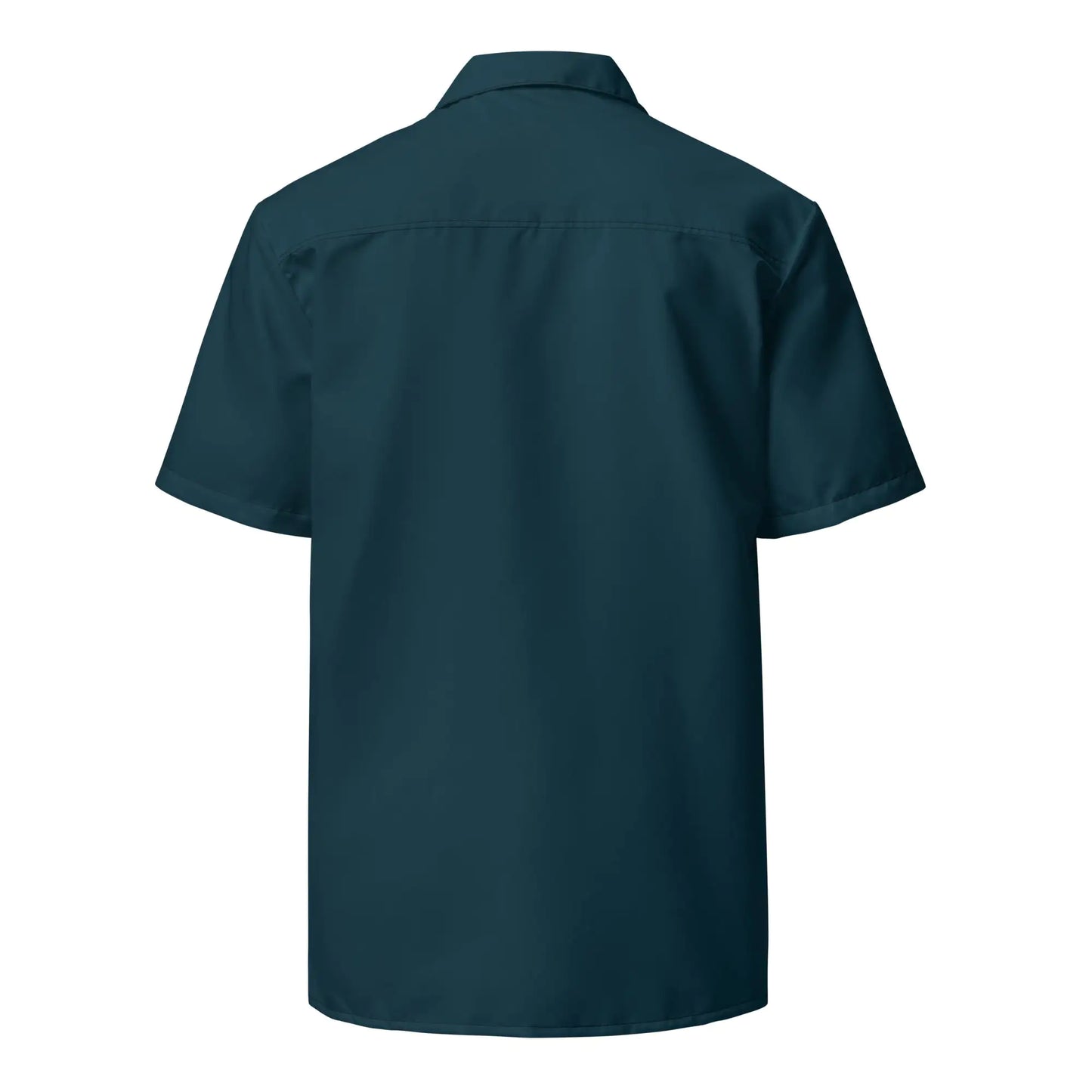 Dark Seas Blue Button Shirt