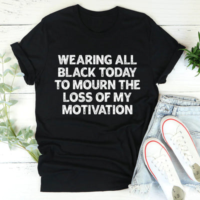 Wearing All Black Today Tee - Korvel
