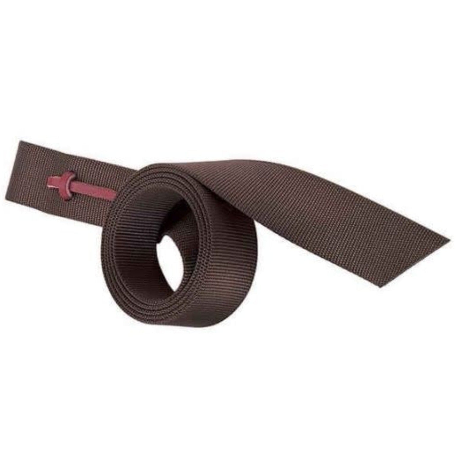Durable Brown Nylon Tie Strap for Equestrian Use - Korvel