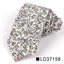 Corbata Delgada Floral Elegante para Hombres - Diseño de Algodón Premium