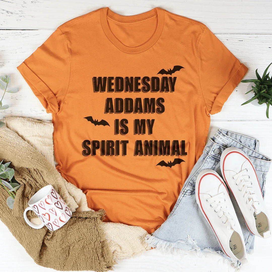 Wednesday Addams Spirit Animal T-Shirt