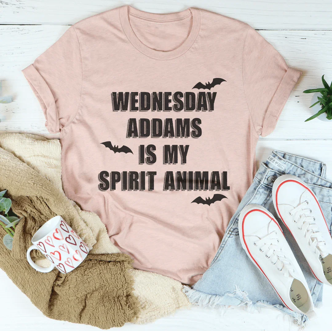 Wednesday Addams Spirit Animal T-Shirt