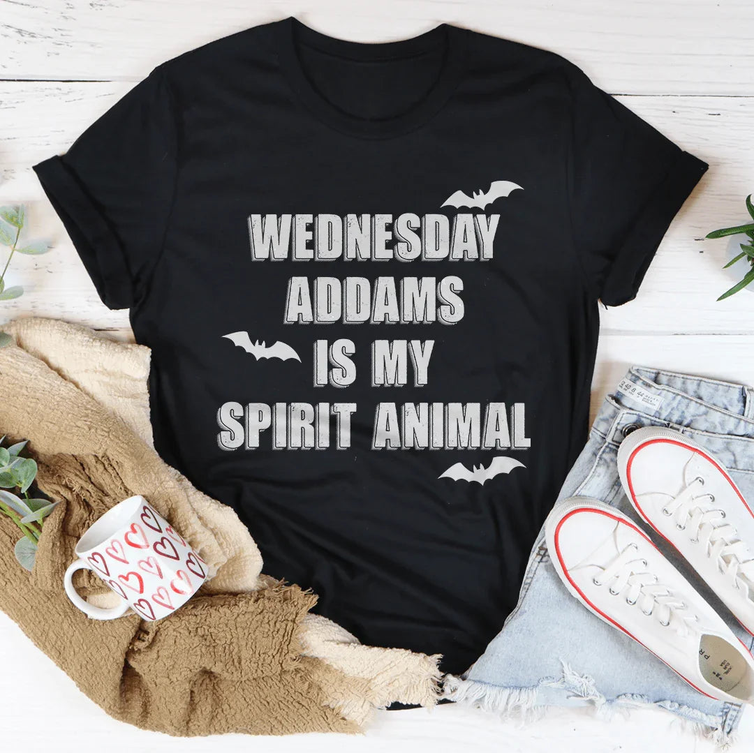 Wednesday Addams Spirit Animal T-Shirt