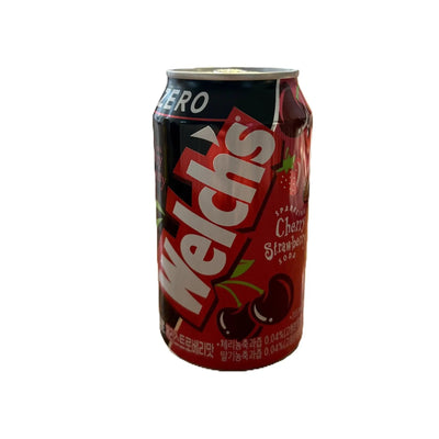 Welch’s Zero Sugar Cherry Strawberry Sparkling Drink 355mL