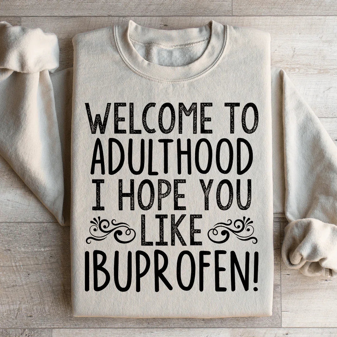 Sudadera de bienvenida a la edad adulta