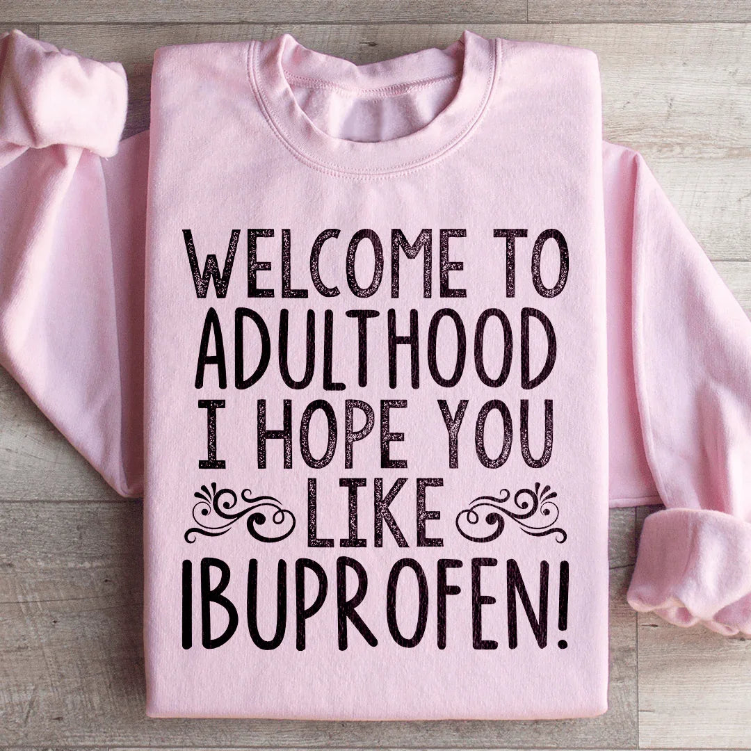 Sudadera de bienvenida a la edad adulta