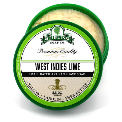 Collection de rasage West Indies Lime de Stirling Soap Co.