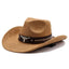 Chapeau de cowboy western premium avec rivets en forme de tête de taureau