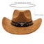 Chapeau de cowboy western premium avec rivets en forme de tête de taureau