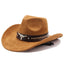 Chapeau de cowboy western premium avec rivets en forme de tête de taureau