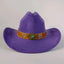 Chapeau de cowboy en daim premium pour hommes et femmes