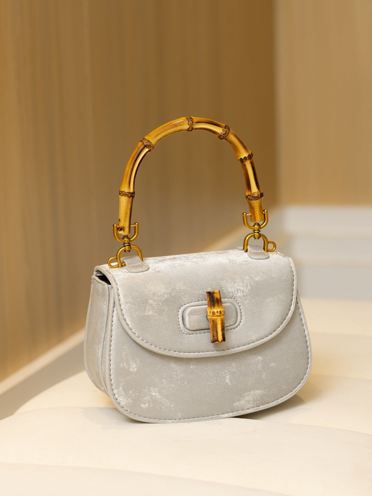 Sac à main en bambou de style occidental polyvalent