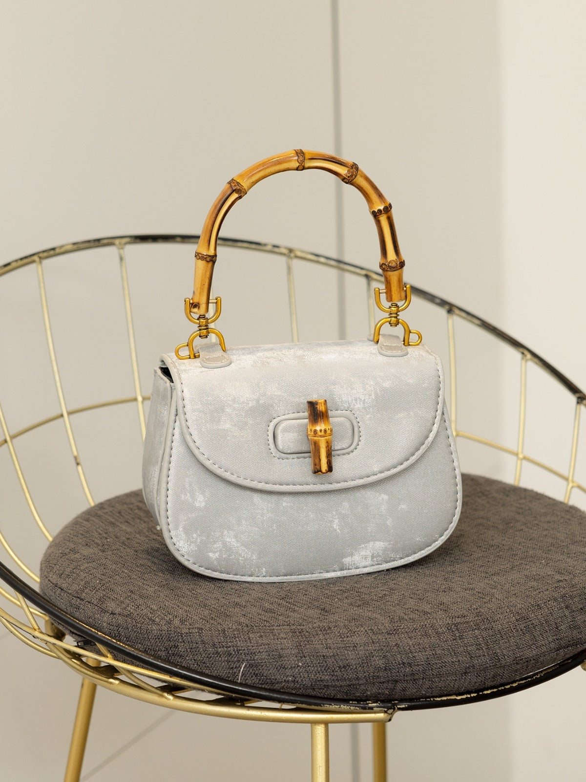 Sac à main en bambou de style occidental polyvalent