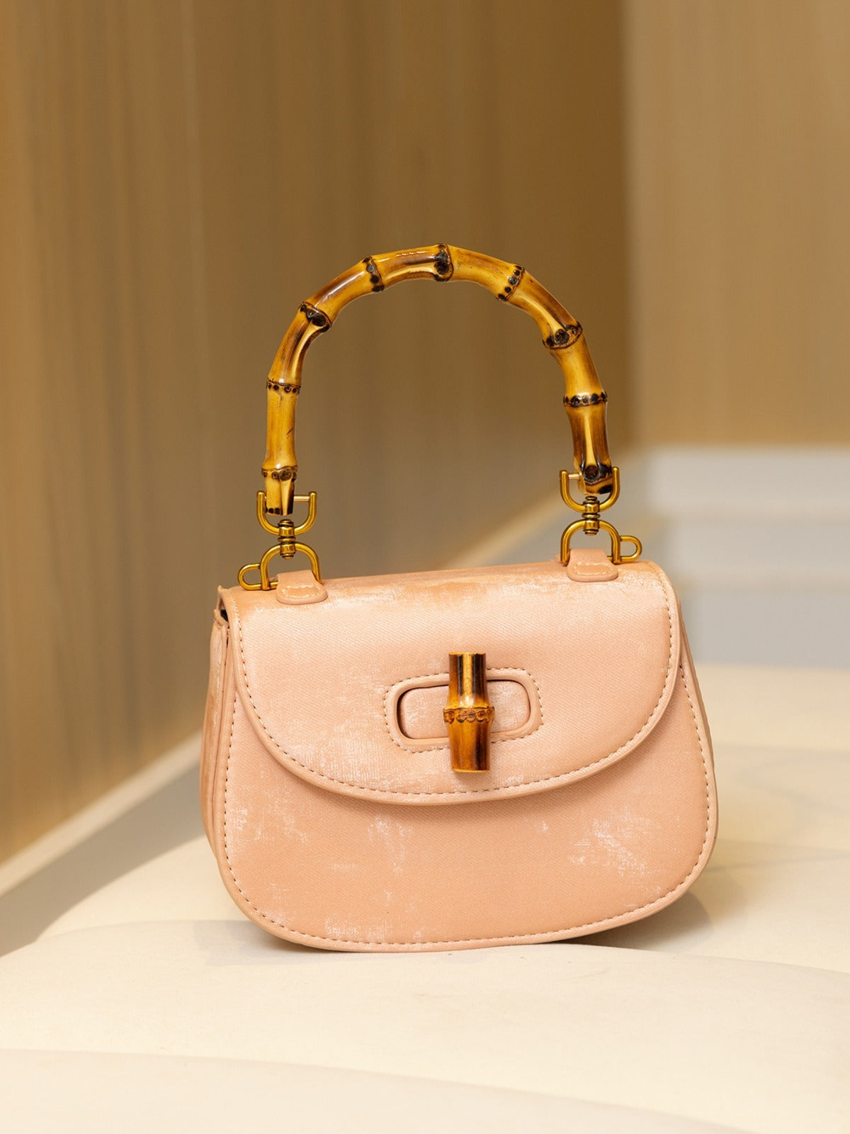 Sac à main en bambou de style occidental polyvalent