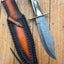 Custom Handmade Western Bowie Knife – 15-Inch Damascus Steel Masterpiece - Korvel