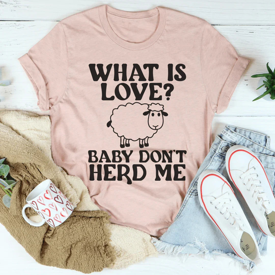 ¿Qué es el amor? Camiseta