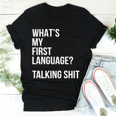 What Is My First Language Tee - Korvel