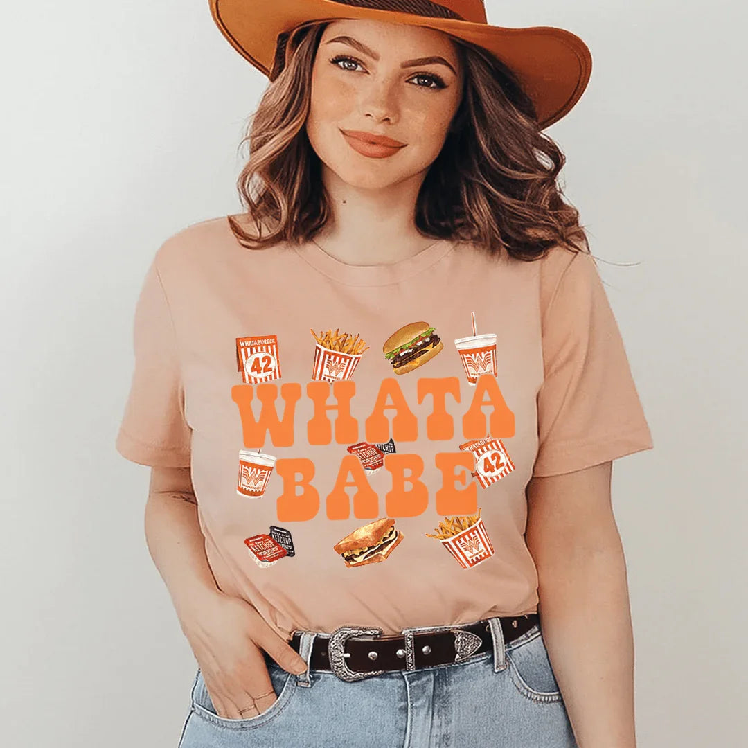 Whatababe Tee - Soft & Stylish Everyday Wear