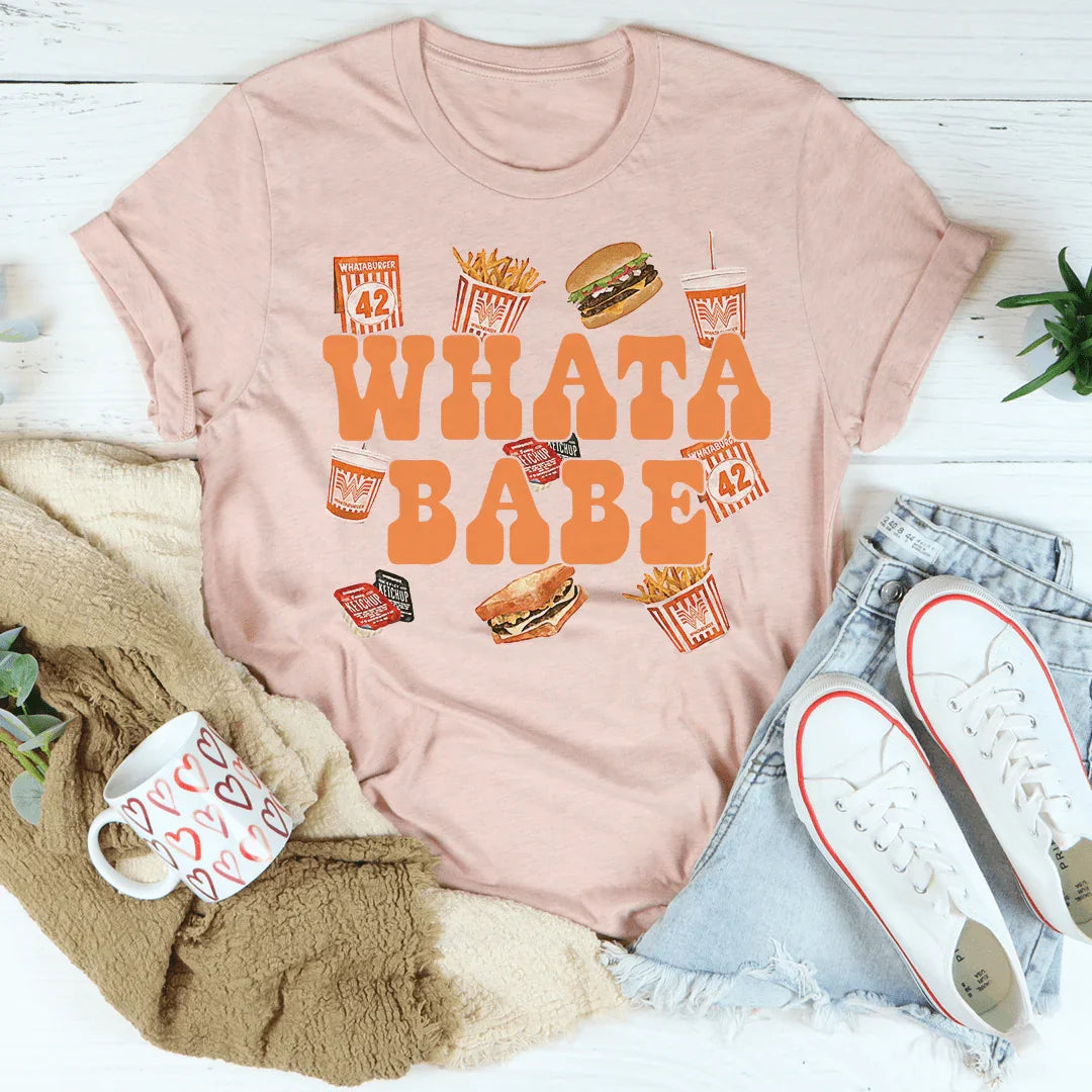 Whatababe Tee - Soft & Stylish Everyday Wear