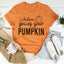 Lo que le dé sabor a tu camiseta de calabaza