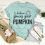 Lo que le dé sabor a tu camiseta de calabaza